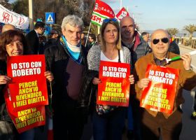 Sit - in vertenza AIAS 21.02.2017