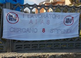Sit - in vertenza AIAS 21.02.2017