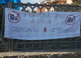 Sit - in vertenza AIAS 21.02.2017