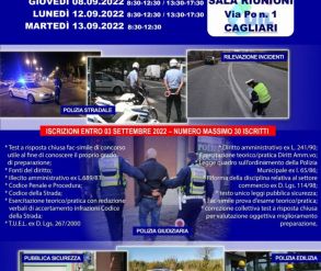 68° Corso di Preparazione ai Concorsi Agenti di Polizia Locale