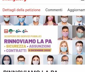 FIRMA LA PETIZIONE per supportare i lavoratori dei servizi pubblici